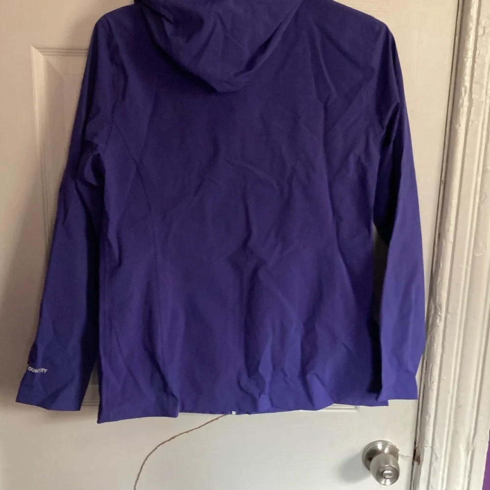 Free Country Purple Waterproof‎ Rain Jacket NWOT - Picture 5 of 6